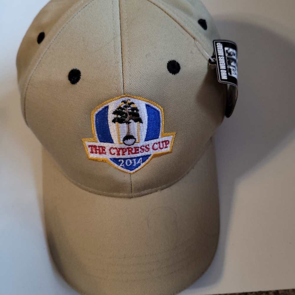 NWT Ahead The Cypress Cup 2014 Hat Adjustable FLA - Picture 1 of 9
